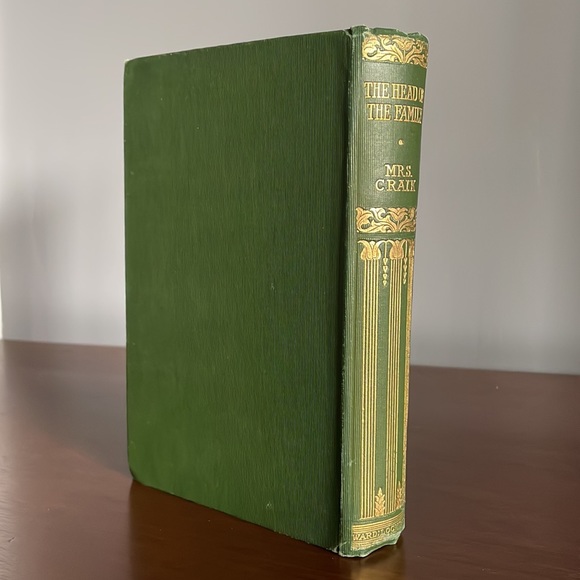 The Head of The Family Mrs. Craik Antique 1903 Bound Novel from London - Picture 2 of 7